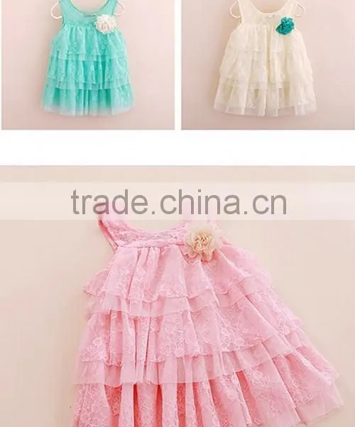 Latest Sweet Lace Princess Dress Lovely Lace Princess Dress photo-4