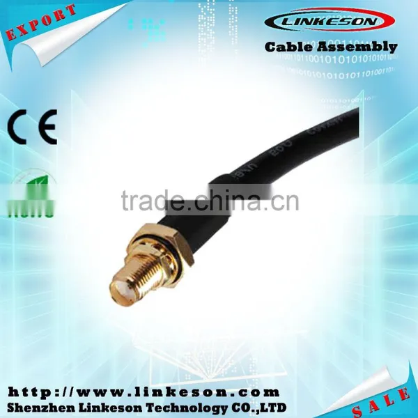 SMA Female to UHF SO239 Female With O-ring for Pigtail Cable RG58 photo-3