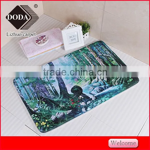 Printed Floor Mat Foam Back photo-3