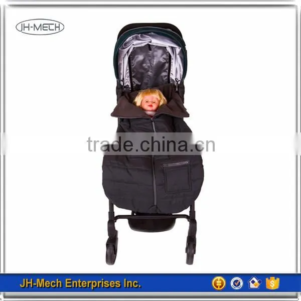 Washable 100% Polyester Warm Baby Footmuff for Baby Stroller