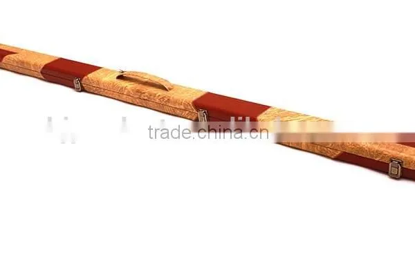 Hot Sell One-pc Snooker Cue Case Patchwork Leather Billiard Pool Cue Case Cue Bag photo-3