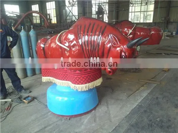 Customized Inflatable Bungee Bull Inflatable Bull Riding Machine Amusement Rides photo-2