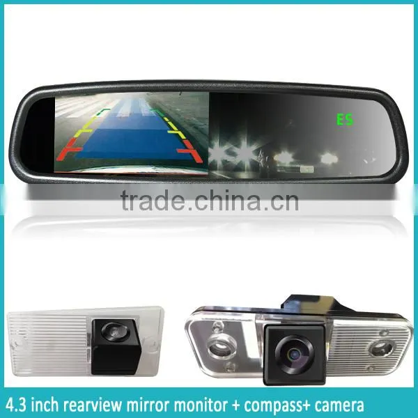 Car Rear View Camera Mirror Germid With Camera for Control Parking photo-2