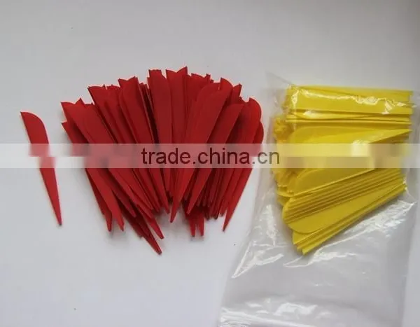 Best Selling Plastic Arrow Vanes Archery Hunting Arrow Fletching Vanes photo-6