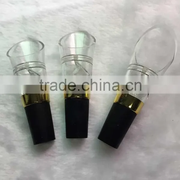 Wine Pourer Golden Round Pourer for Wine photo-3