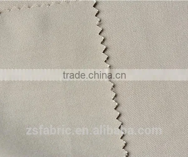 ZHENGSHENG Polyester/Rayon Blend Stretch Twill Fabric For Garment Trousers Shaoxing Fabric photo-4