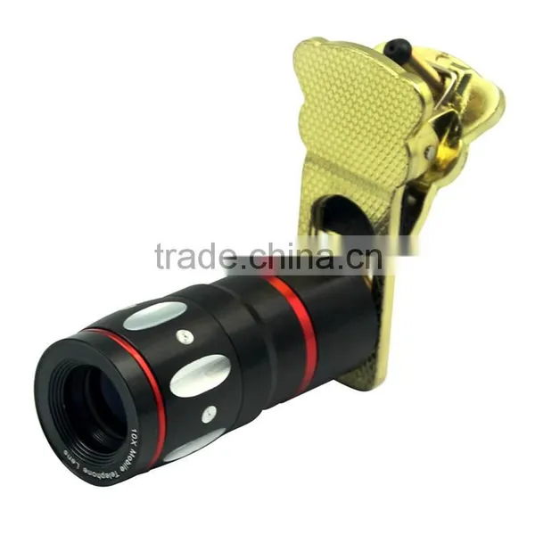 4in1 10x Telephoto Lens/Fisheyes/Macro and Wide Angle Cat Design Universal Clamp Camera Lens for IPhone IPad Samsung Galaxy Note photo-3