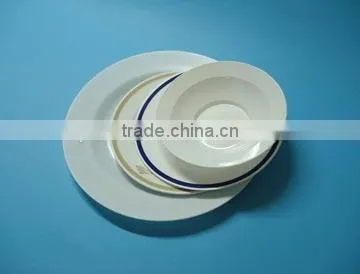 Brief Plastic Round Plate 7.5" photo-3