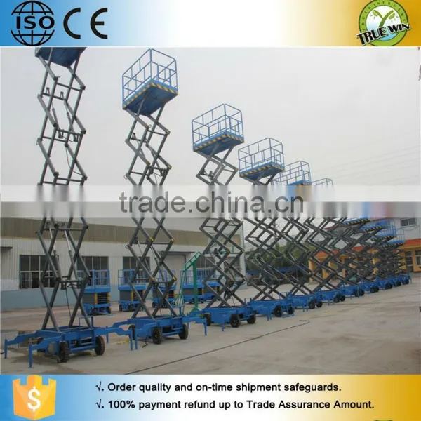 Active Ordered LOFT Vertical Cargo Convey Platform / Hydraulic Mobile Scissor Lift for Sale