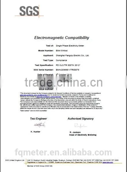 EM415-Mod MID Approved Single Phase Rs485 Smart Meter 220v Electric Meter Power Meter Din Rail photo-3