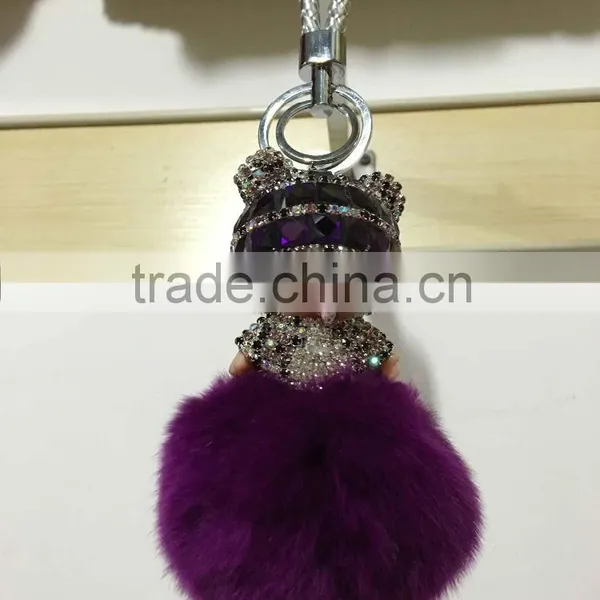 2015 Fashion Fox Fur Chain Dyed Color Chain photo-3