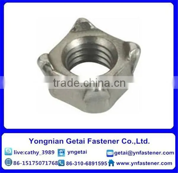 Square Nuts DIN928 Carbon Steel M10 Hot Dip Galvanizing photo-2