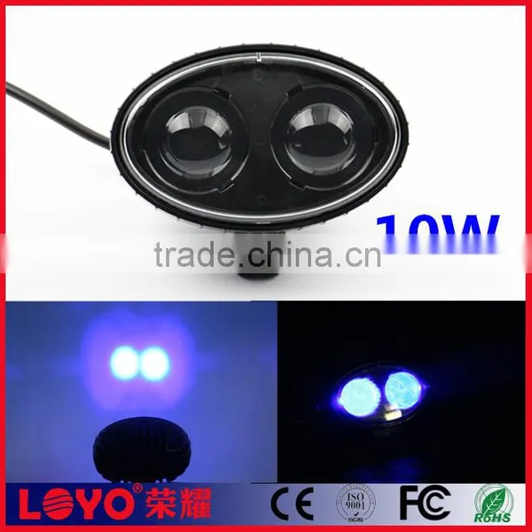4'' Powerful 10W Rechargeable Blue Point Led Work Light for Offroad