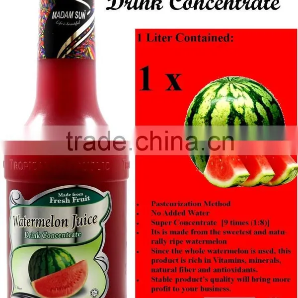 Watermelon Juice Drink Concentrate