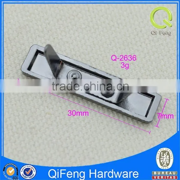 High Quality and Cheap Metal Labels and Tags for Handbags Q-2622 photo-6