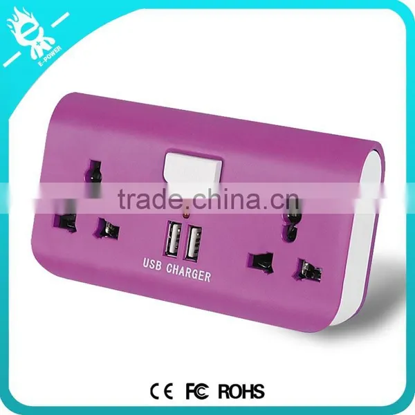 Hot Electrical Socket With USB Retractable Smart 2-usb Power Strip photo-3