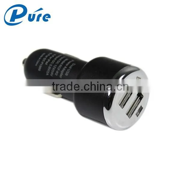 2016 Newest Electric Car Charger Radio Type Two Ports USB Radio Car Charger Power Supply photo-3