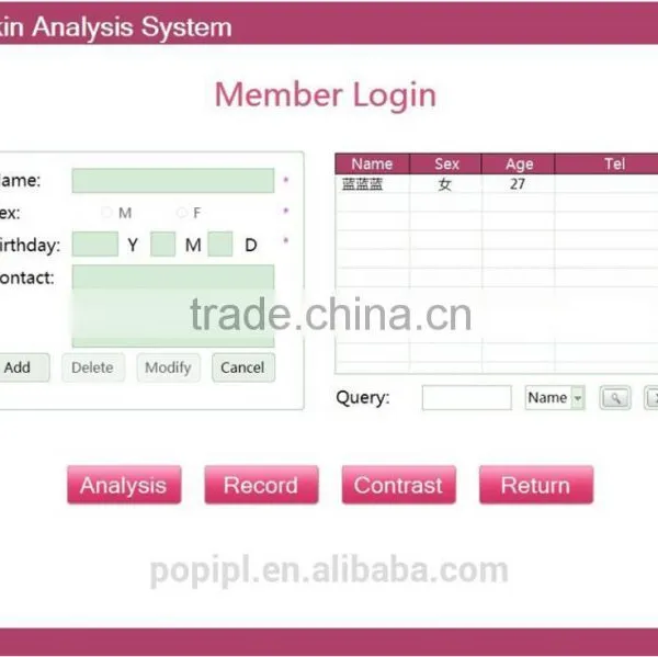 Skin Analyzer Type Skin Moisture Meter VF3000 photo-3