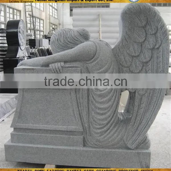Angel Headstone,China Nature Stone Tombstone photo-2