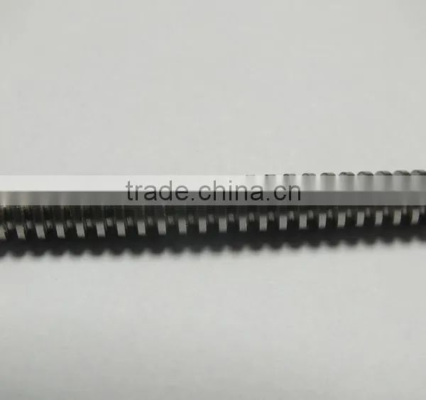 China Supply High Quality & Precision Stainless Steel Worm Shaft With Hardness Treatment photo-3