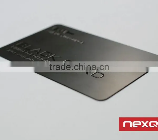 Matt Colorful Silk Screen Printing Metal Card photo-4