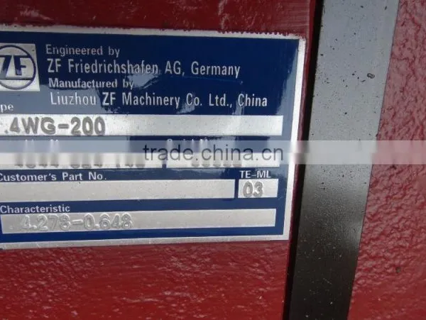 China Yineng 6 Tons Wheel Loader Forest With ZF Transmission photo-3