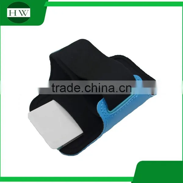 Outdoor Sport Accessories Logo Printed Luminous Armband Running Stretch Led Mobile Phone Armbag Arm Band photo-2
