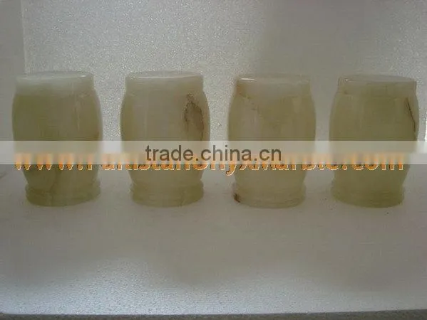 NICE & SHINE Hot Sale Popular URNS ONYX MARBLE HANDICRAFTS photo-4