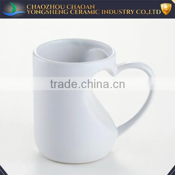 Wholesale Ceramic Mug With Loving Heart Design Handle photo-4
