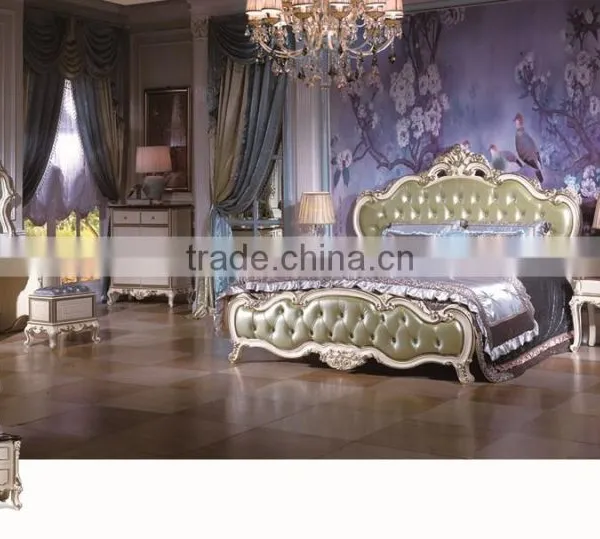 Bisini Luxury Solid Wood Bedroom Furniture, Bedroom Furniture Set