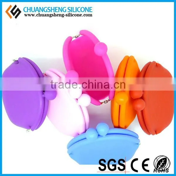 CANDY COLOR COLORFUL CUTE SILICONE COIN BAG/COIN POCKET WITH A LOVELY SHAPE HREAT SHAPE photo-4