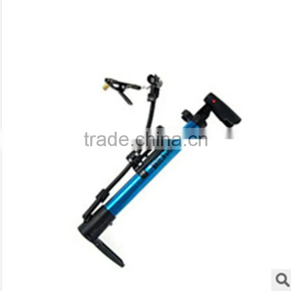 Portable Bicycle Bike Tire Pump Aluminium Alloy Mini Portable Cycling Bike Bicycle Tire Inflator Air Pump photo-2