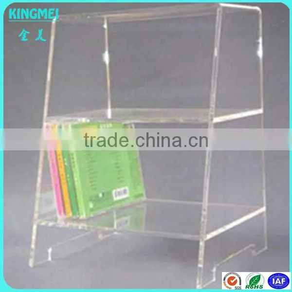 China Factory Custom Coffee Color Acrylic Single Book Display Stand and Holder photo-5