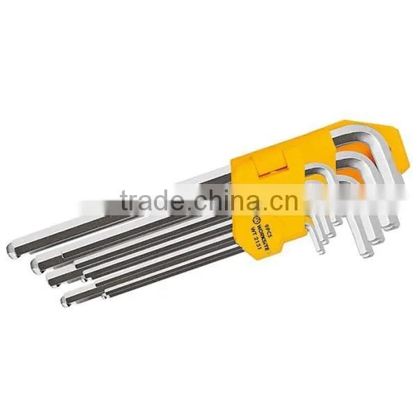 WT2151 Worksite Brand Hand Tools 9pcs Hex Allen Wrench Sets photo-2