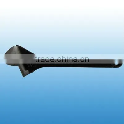 Black Spray Plastic Adjustable Wrench WS047