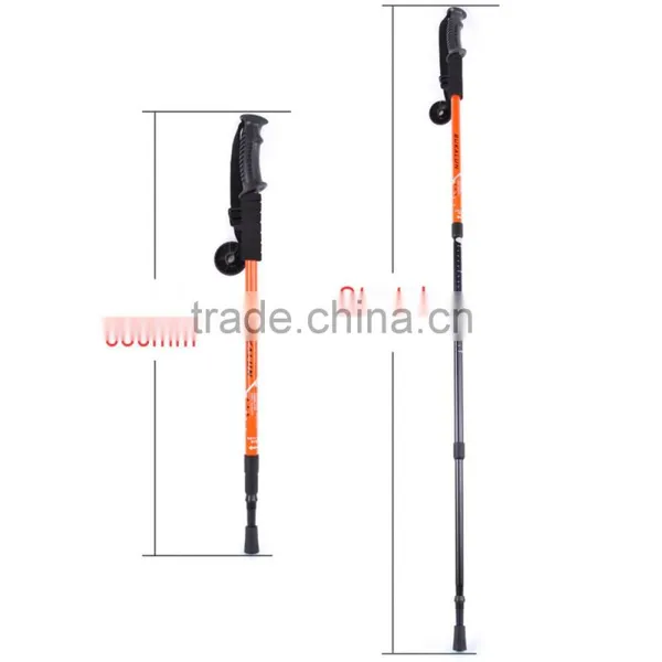 Top Quality Flexible Alpenstock Hiking Poles photo-2