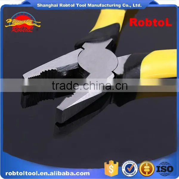 8" Germany Type Combination Plier Industrial Linemen High Leverage Wire Cable Cutting photo-4