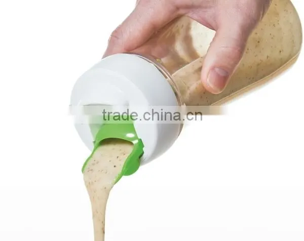 2016 Wholesale Plastic Salad Dressing Mixer Shaker Salad Dressing Bottle photo-4