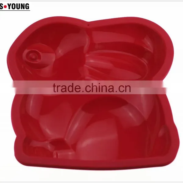 11040 Easter Rabbit Shaped Silicone Chocolate Mould and Mold photo-2