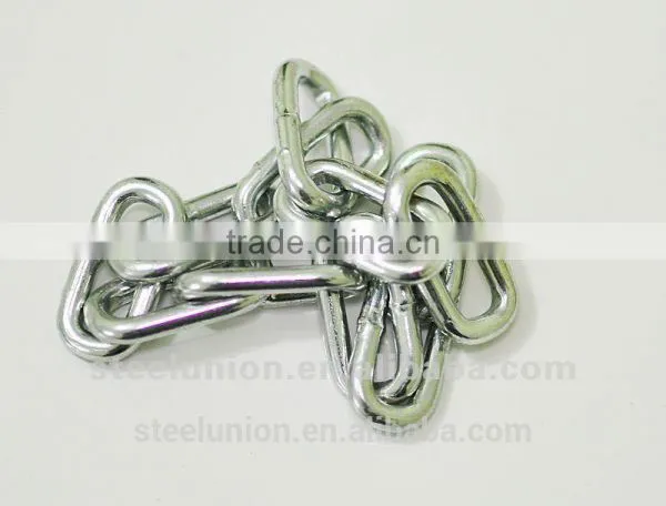 High Quality Small Steel Chain Galvanized Steel Link Chain photo-5