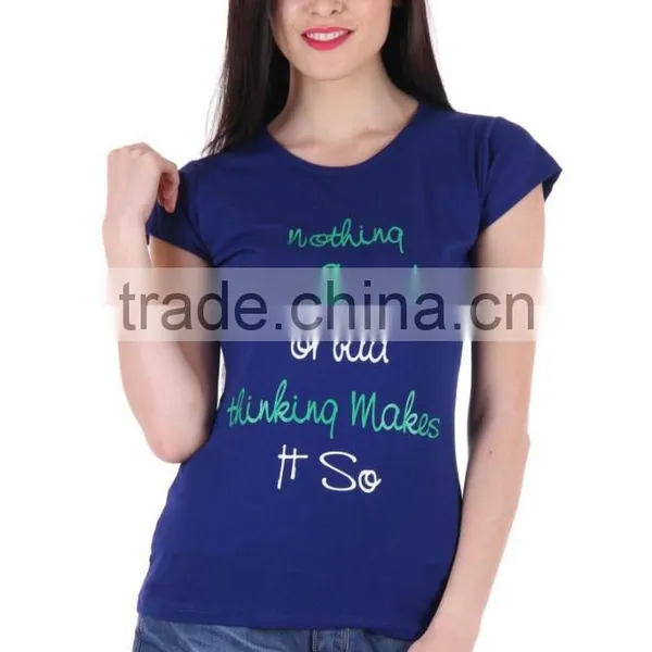 HAODUOYI Summer Woman Fashion O-neck T-shirts Street Style T-shirts Letter Print T-shirts for Wholesale photo-4
