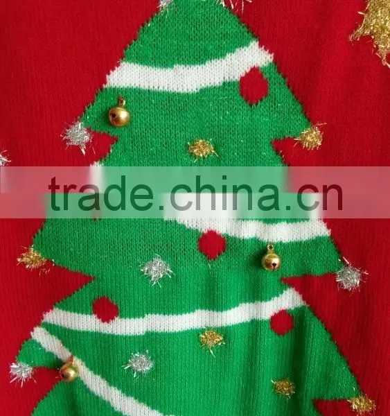 (KS015) Knitted Christmas Tree Women Christmas Sweaters photo-2