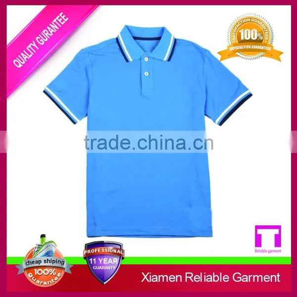 2016 High Quality Custom Mens Polo Shirt 100% Cotton With Embroidery Logo photo-4