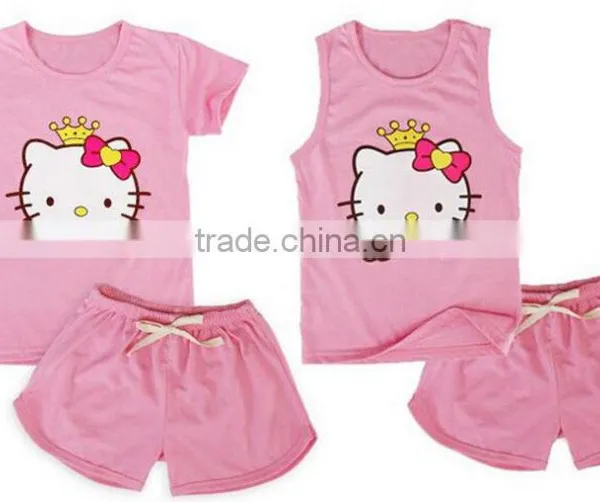 Custom Casual Summer Kids Clothes Girls Dress Children Clothing Little Girls Cotton Summer Dresses photo-3