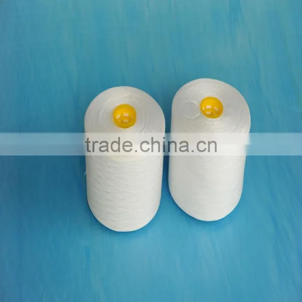Nutural White Polyester Yarn for Sewing photo-2