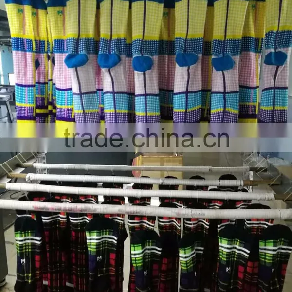 OEM 360 Women Heat Sublimation Printing Socks Printing Crew Sock photo-3