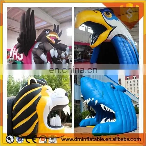 Lifely Eagle Head Inflatable Cartoon Tunnels With Factory Price /inflatable Mascot Tunnel/inflatable Sport Tunnel for Football photo-6