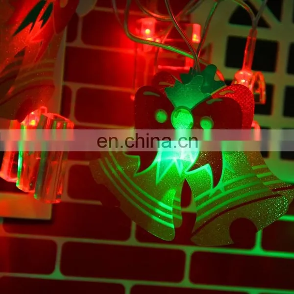 4m 20 LEDs Life Waterproof RGB Modeling String Lights Christmas Snowman Without End Joint and Controller, AC 110V-220V photo-5