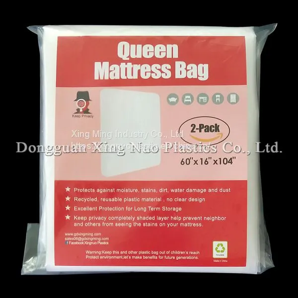 02 Style 2 Pack Queen Mattress Bag 60 * 16 * 104 Inch