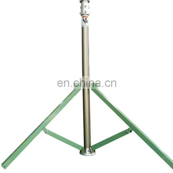 6m to 10m Aluminum Tripod Mast Lighting Tower photo-2